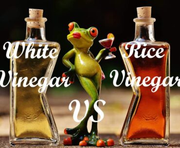 White vinegar vs rice vinegar - Which is better