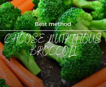 Broccoli is rich in nutrients. The mineral content of broccoli is more extensive than other vegetables. Broccoli contains calcium, phosphorus, iron, potassium, zinc, and manganese. It is much higher than the cabbage flowers belonging to the cruciferous family.