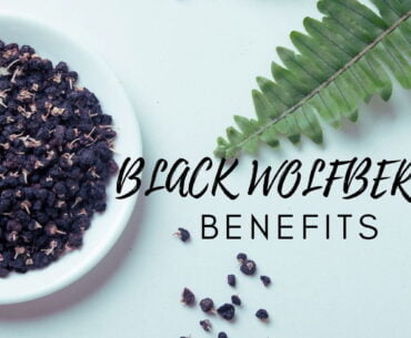 health value of black wolfberry