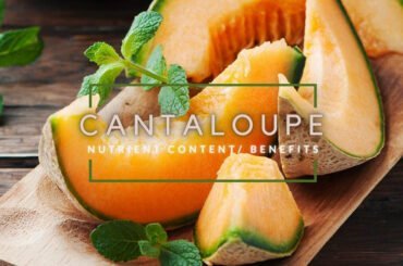 Cantaloupe nutrient content and benefits