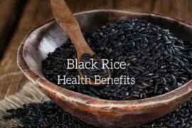 Black rice health benefits