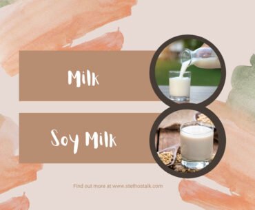 Milk or soy milk