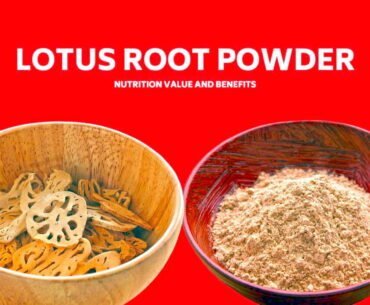 Lotus root powder benefits