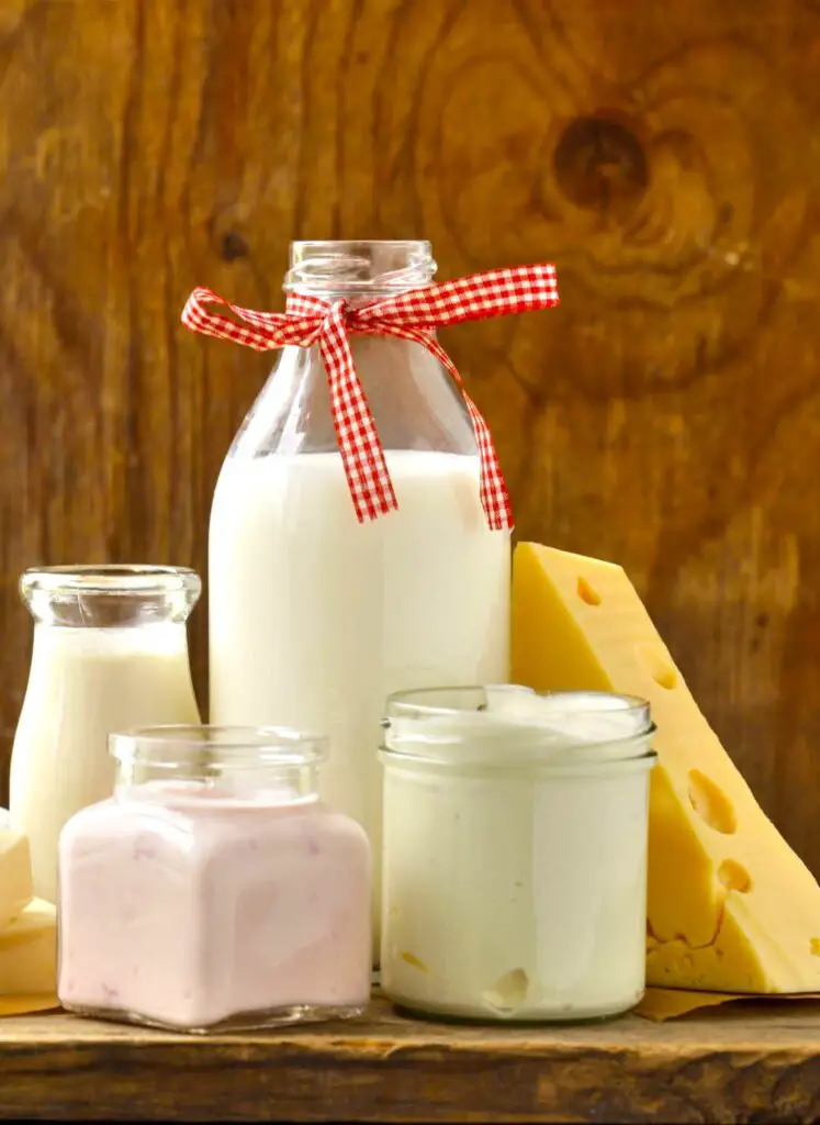 Trisodium phosphate in milk and dairy products