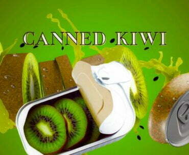 Types of canned kiwi fruit