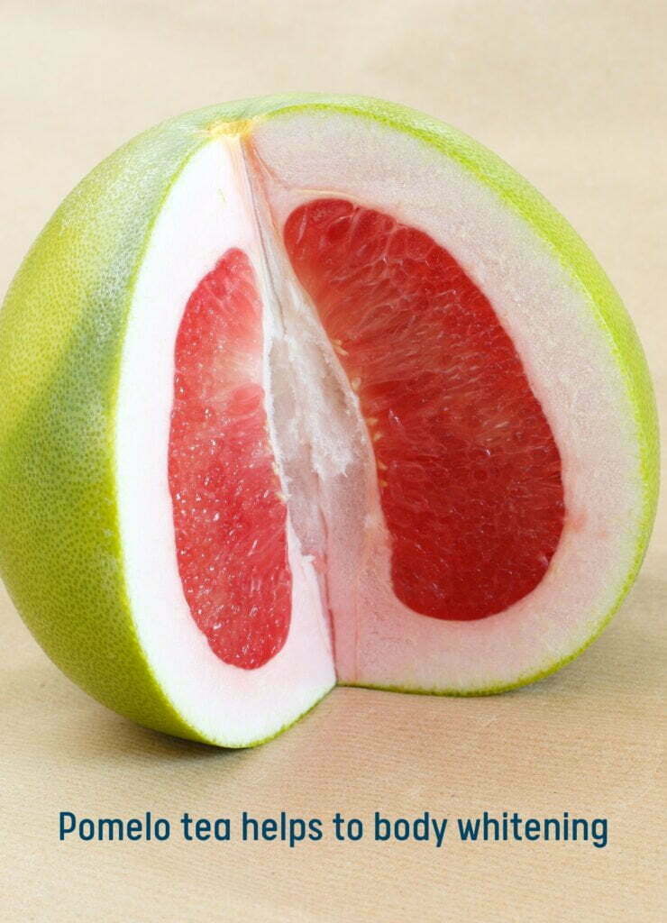A Cutted Pomelo