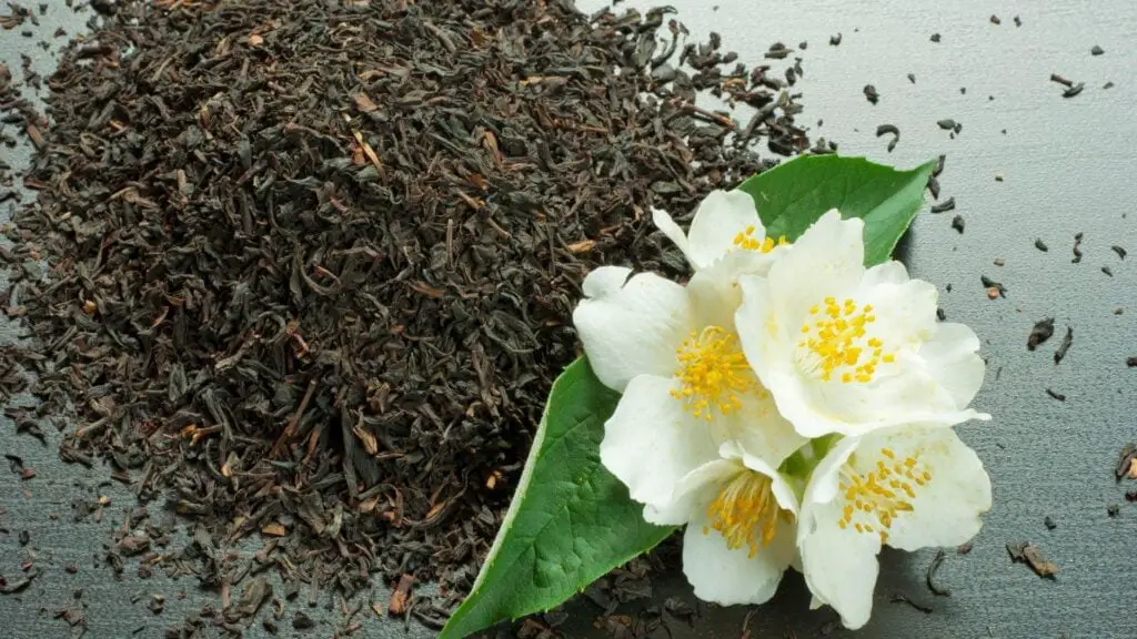 Jasmine flowers and Tea