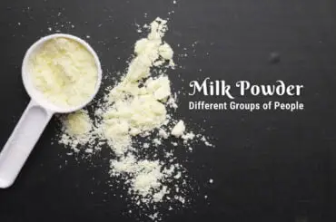 Milk powder for different groups of people