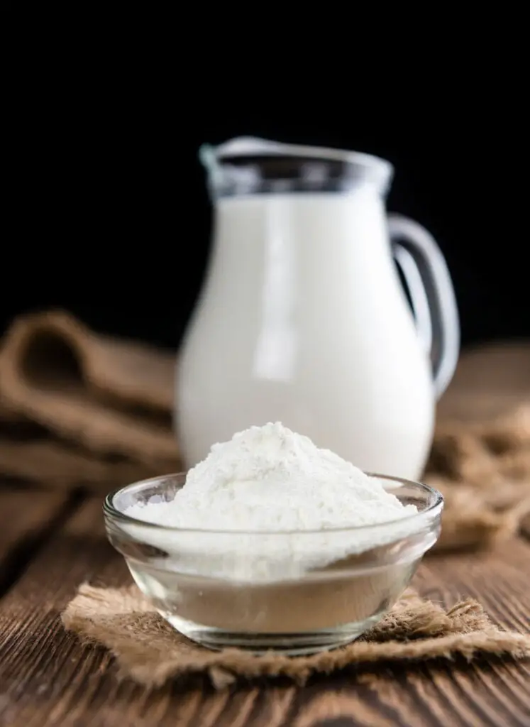 Milk powder and milk jug