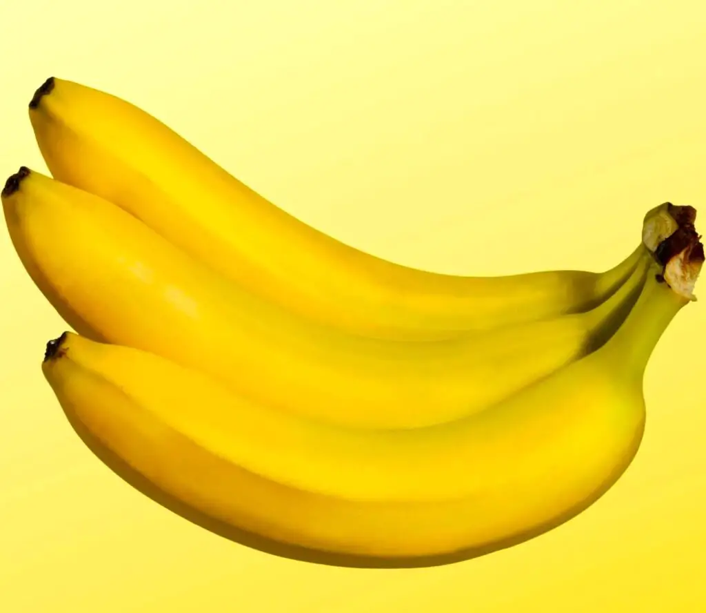 Three bananas