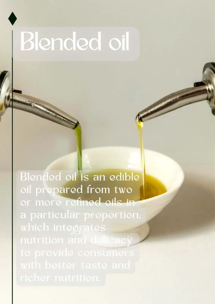 Two types of oil blending