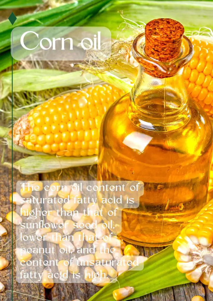 Corn oil and seeds