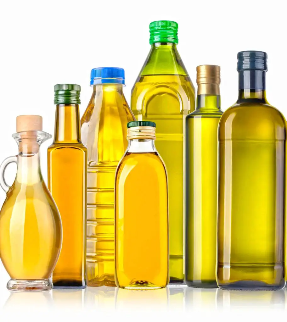 Olive oil bottles