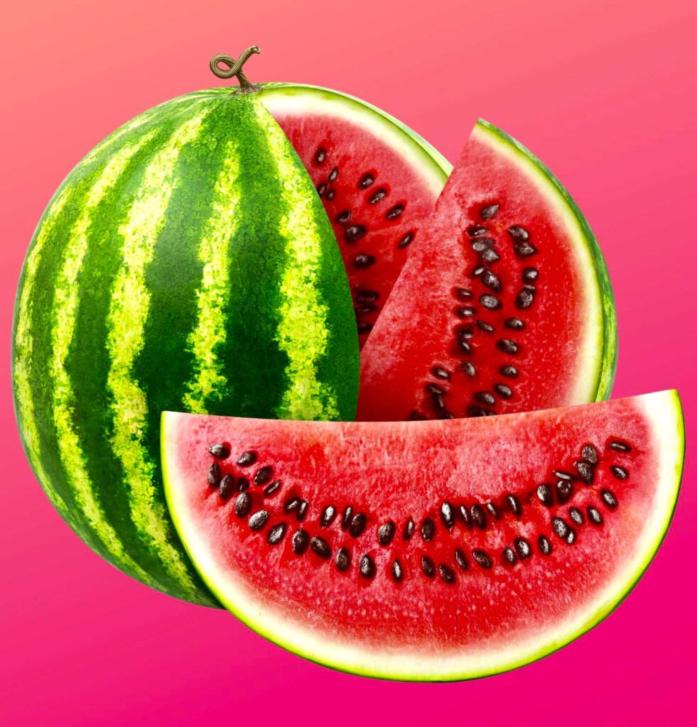 Watermelon slices