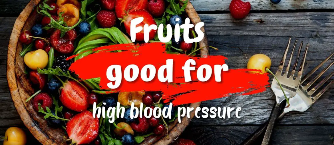 Fruits good for high blood pressure