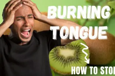 How to stop kiwi from burning tongue