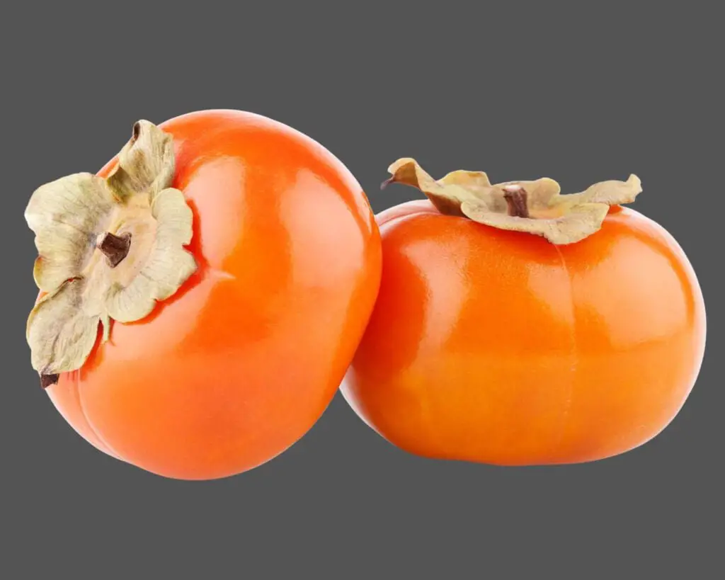 Two persimmons