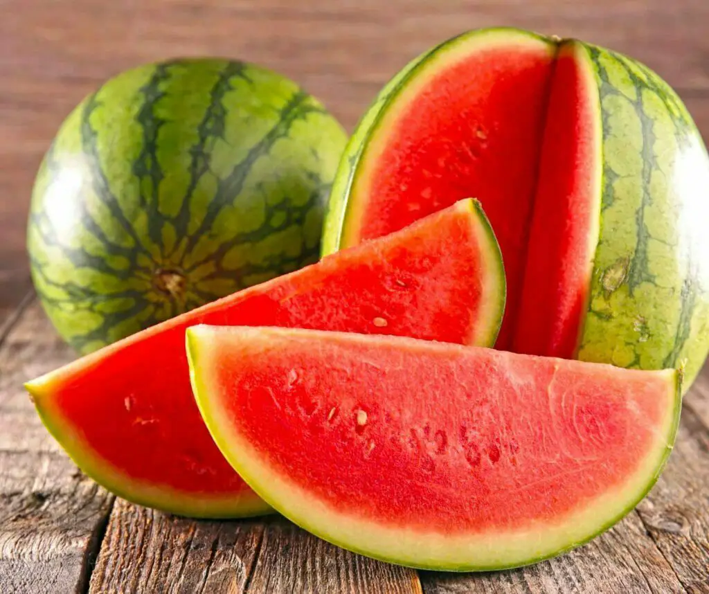 Watermelon slices