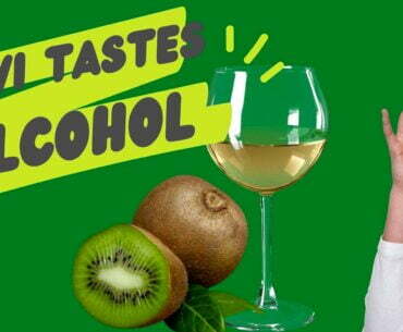 Why does your kiwi taste like alcohol