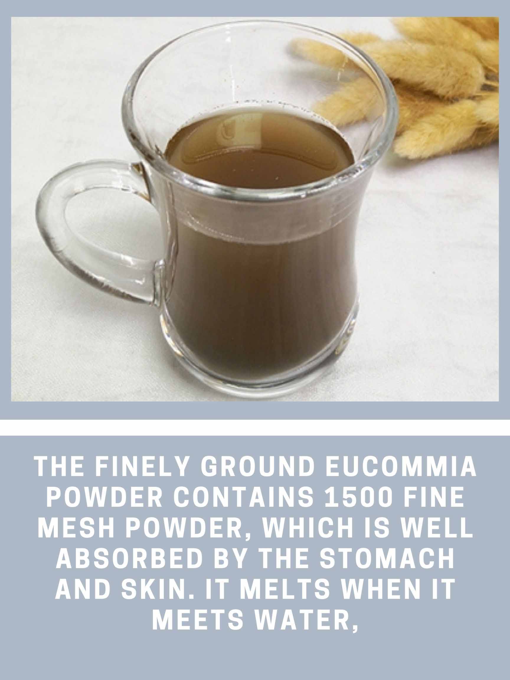 Eucommia Powder Benefits, Efficacy, And Precautions 3 Eucommia tea