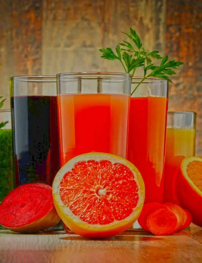 Fruits and juices