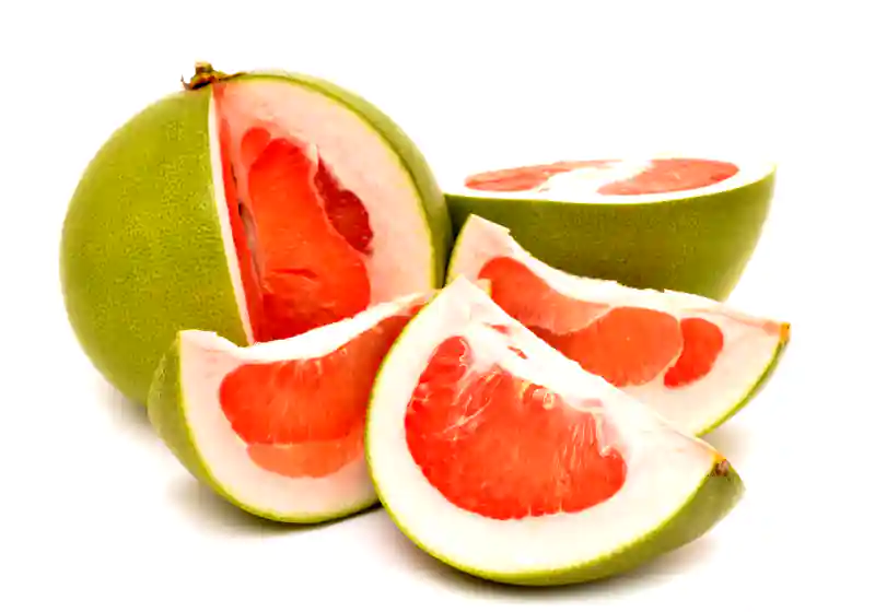 Pomelo slices