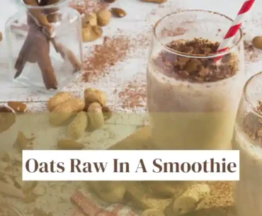 Can you eat oats raw in a smoothie