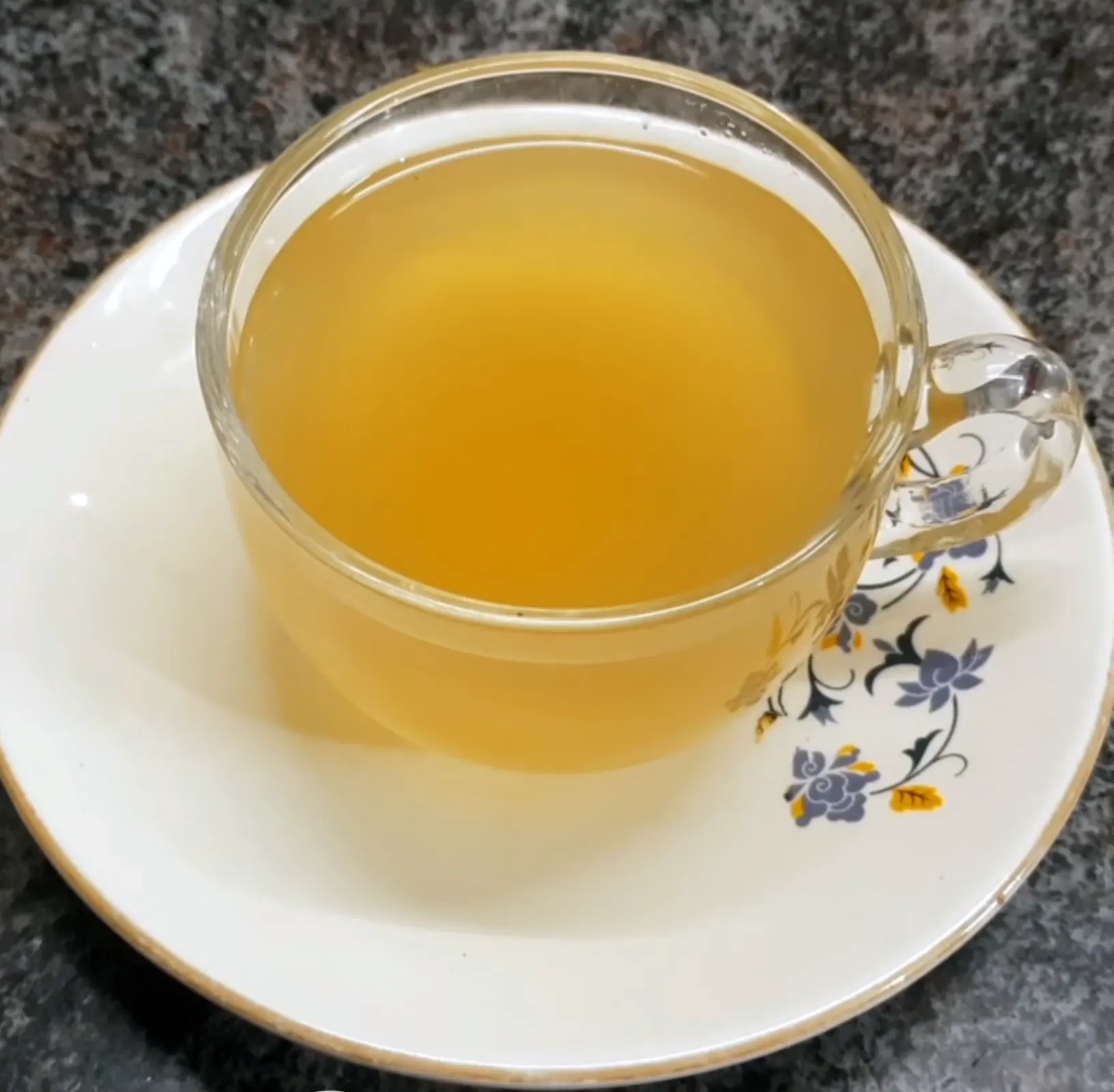 Brewed samahan tea cup