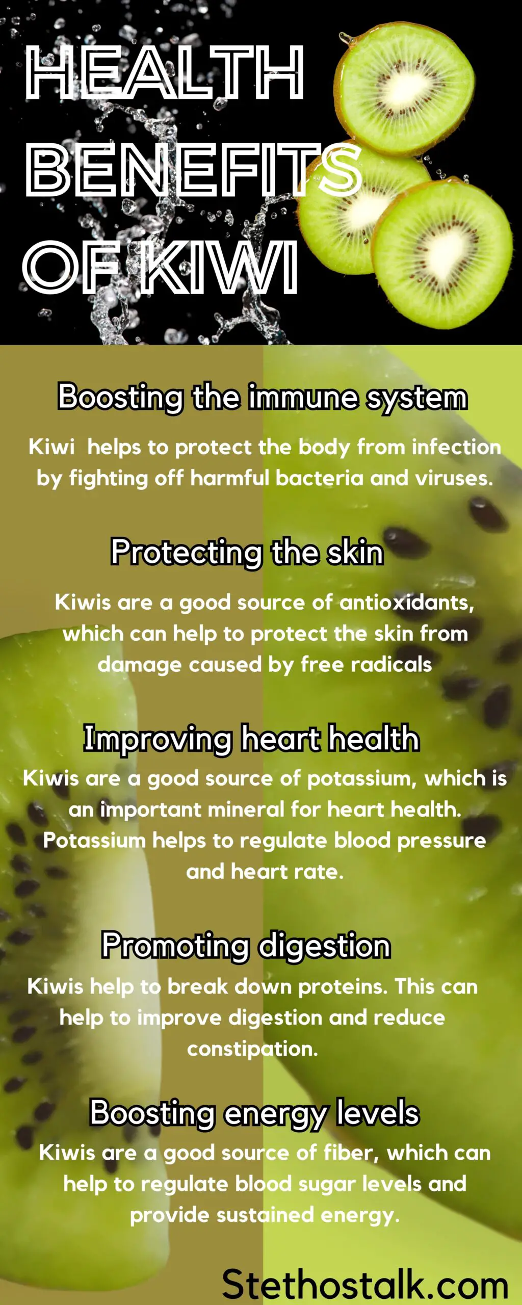 Health Benefits Of Kiwi 